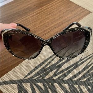 BVLGARI Gray Gradient Sunglasses